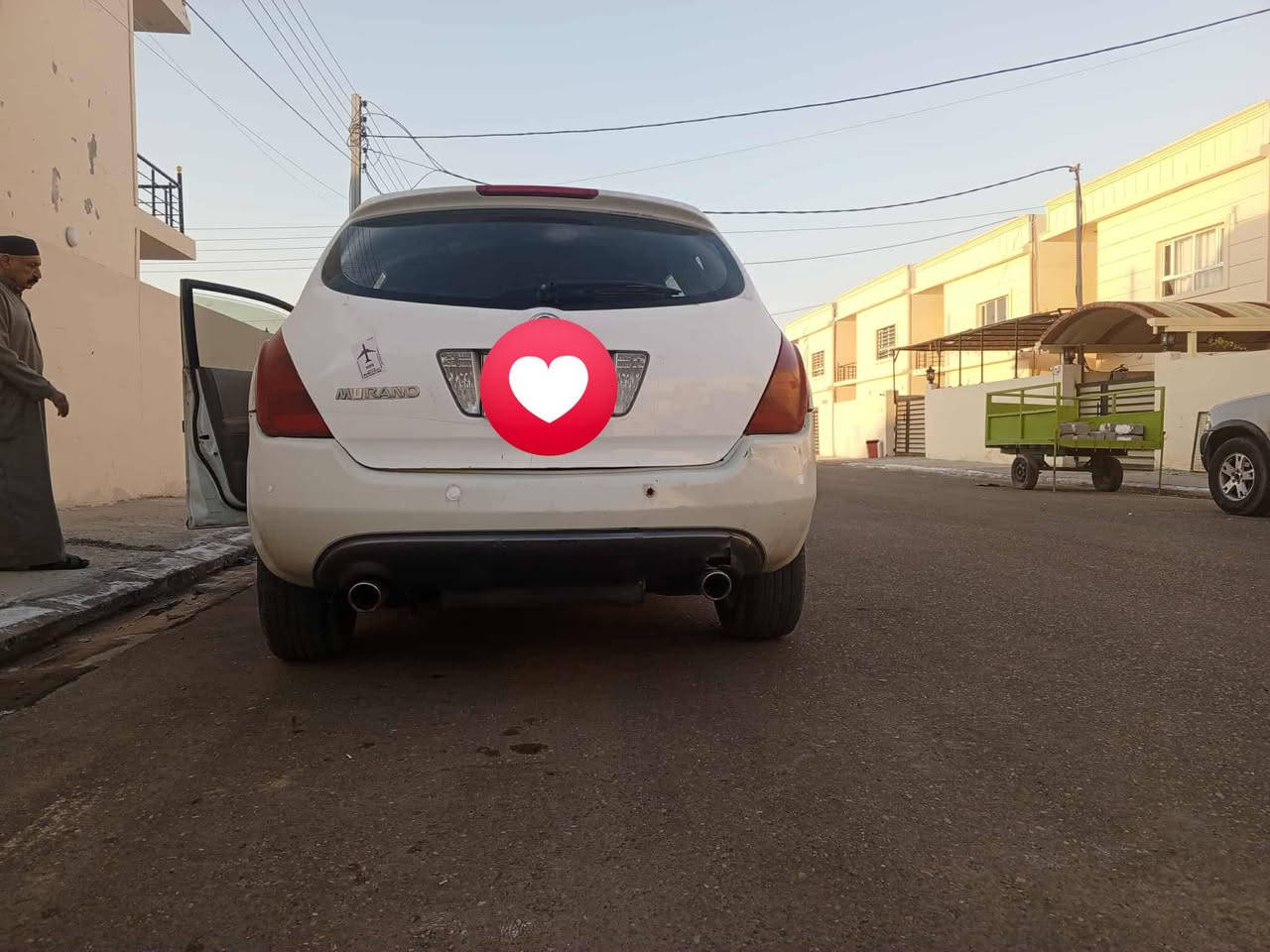 السلام عليكم نيسان مورانو للبيع موديل 10 السعر 30 وبي مجال سيارة جاهزة الاتصال على الرقم ***********
