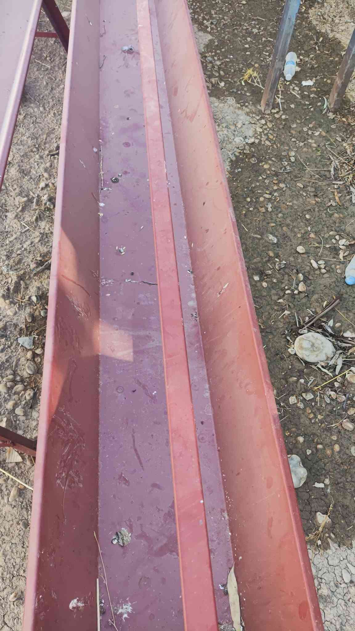 معالف اغنام للبيع
سمك 2 ملم 
رجلين وبوري بالوسط 
طول 5 امتار 
مكان موصل بعشيقة قرب بانزيخانة العزاوي 
رقم الهاتف: ***********
***********

نص مكتوب في الصور:
- %70 4G KB/S ٨:٥١ ١٦ حزيران ١٢:٢٧ م المزيد حذف تحرير المفضلة مشاركة
- %70 4G KB/S ٨:٥٠ ١٦ حزيران ١١:١٠ ص المزيد حذف تحرير المفضلة مشاركة