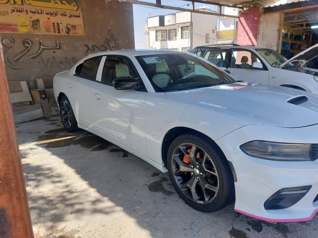 سلام عليكم سياره دوج جارجر بيهه شبر بجاملغ بدون داخل مكينه تلاشه وعشرين بيه كشنات حضن كهرباء دمام خلفي شفتات خلفي شاشه جبيره جاهزه من كلشي رقم بغداد بسمي مديل خمصطعش مامشتغله مامشتغله بخط ستعمال شخصي مكفوله سياره غير بس لبنيد تحديث مكاني نجف كوفه علوت فحل ***********  سعر 185 وبيهه مجال
