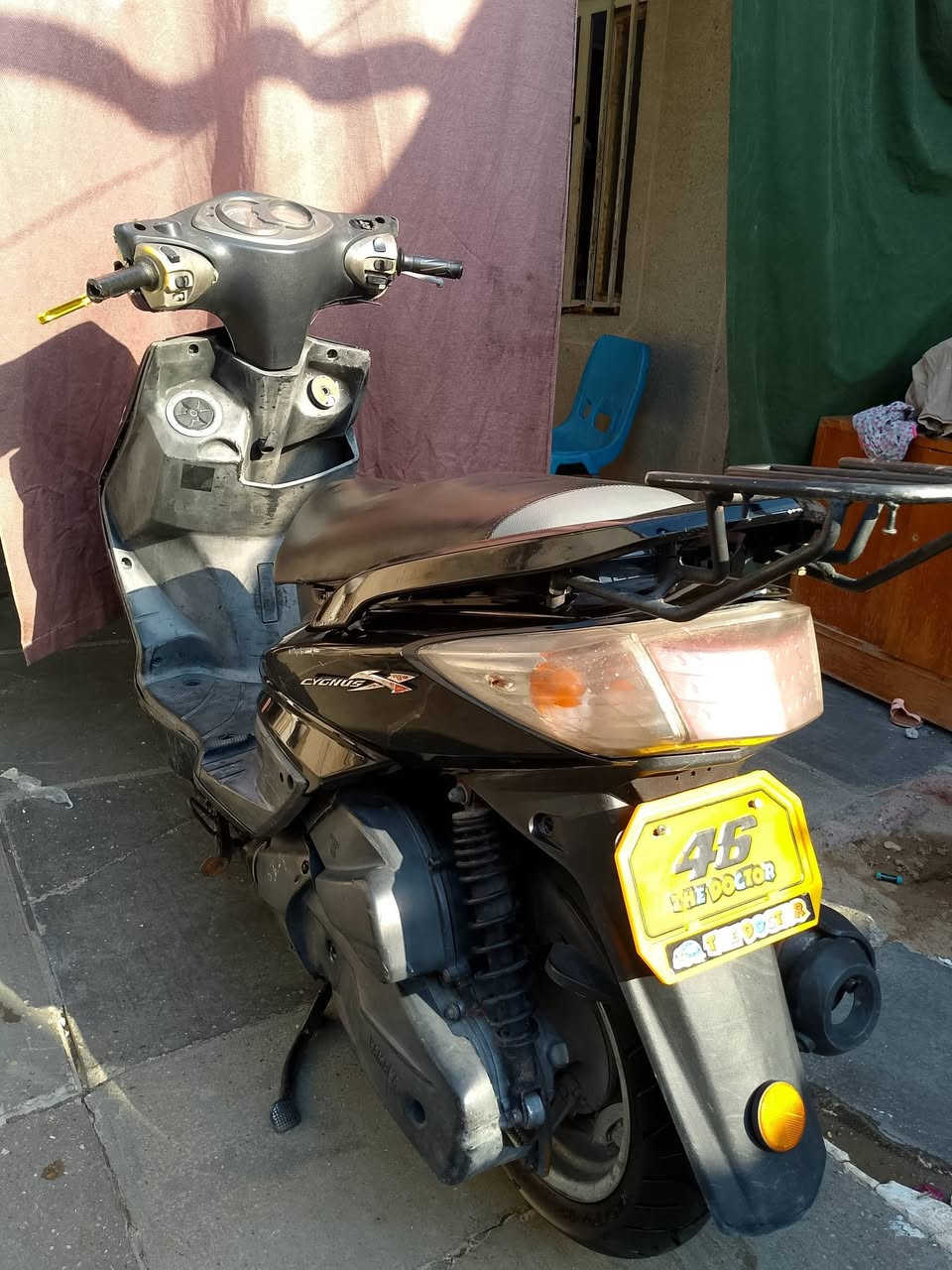 سلام عليكم سكنس فحل 140دراجه خير من الله مكينه خرسه لا تبخير ولا تنقيص كفرات شوفه عينك تايرات جدد كهربائيات كلها شغاله سعر 550عنوان بغداد الشعله هاتف ***********
