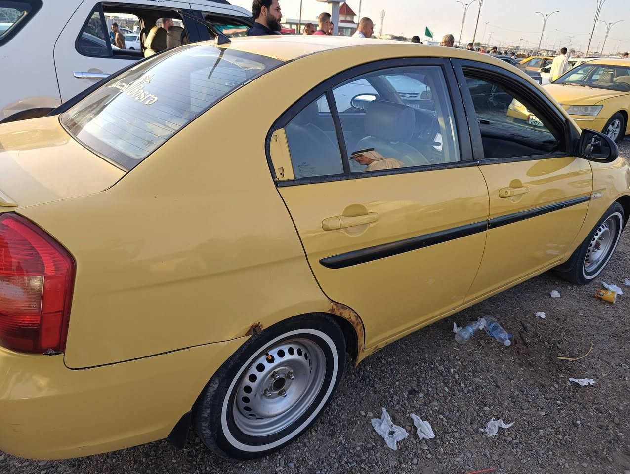 السلام عليكم هونداي اكسنت 2007 كير  عادي خليجي  رقم مميز  مثنى راعيه الشرعي يمي  مكان السياره البصره مقفوله كير  مكينه كهربائيات الباقي شوف العين مصفره هيئه  غرامات ما متواجد على الفيس مارد على التعلقات  السعر 62 بيه مجال الشراي  يخابر (***********)
