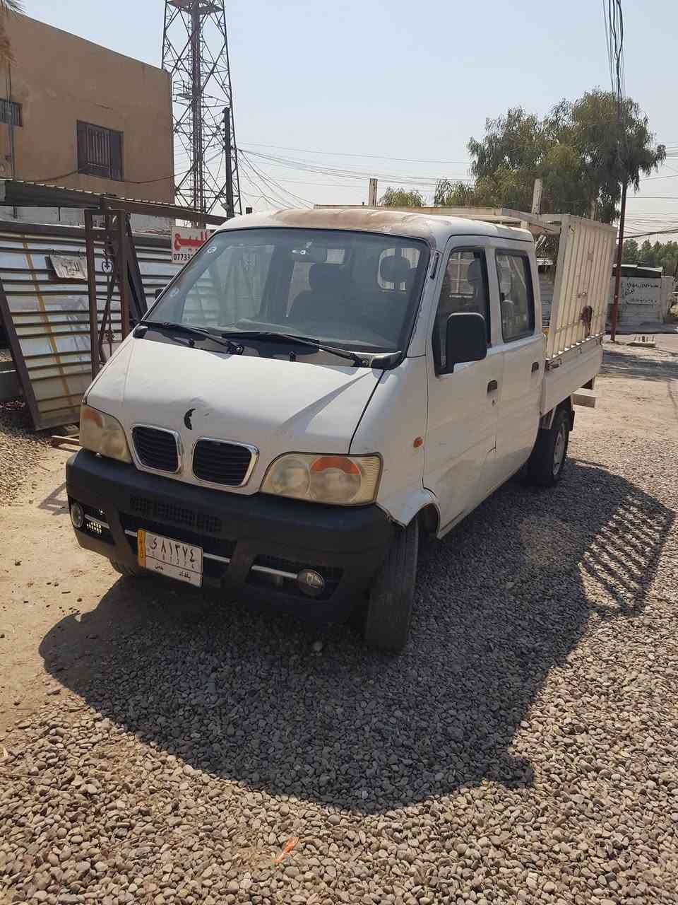 سيارة دبل قمارة للبيع - صيني محركها جيد حجم  1300  اقتصادية بالبانزين وسريعة - سنوية باسمي - موديل  2013  موبايل *********** بغداد  السعر  38  ورقة
