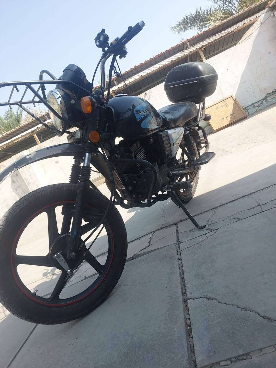سلام عليكم دراجه دايون موديل 19 محرك 150cc مامفتوح فقط مفيلس كهربائياته كله شغاله لايت عالي ناصي دراجه نضيفه شوفت عينك نكره سلف بكل وقت (اوراق اصولي شرط ترقيم) للبيع بمليون وبيه مجال للشرايه مكاني الدوره مهديه ثانيه رقمي ***********
