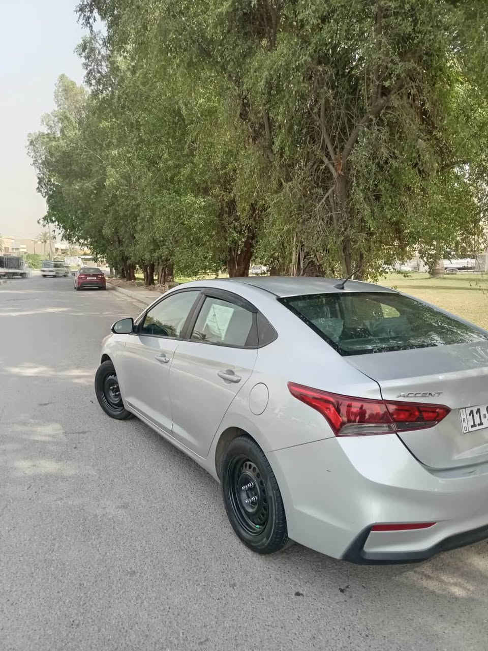 من رخصة الادمن
اكسنت موديل 21 امريكي حادثه بجم مثل ما موضح بالصور ماشية 73 محرك 1600 دوش دبل نوزل 92 وبيه مجال رقم تلفون ***********
