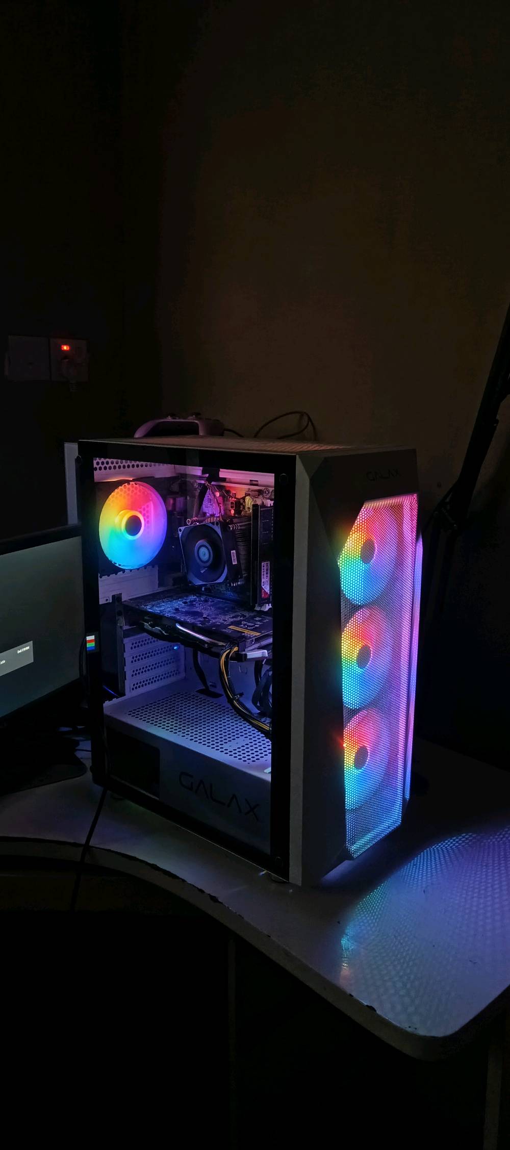 تجميعة بكرت rx 470 msi