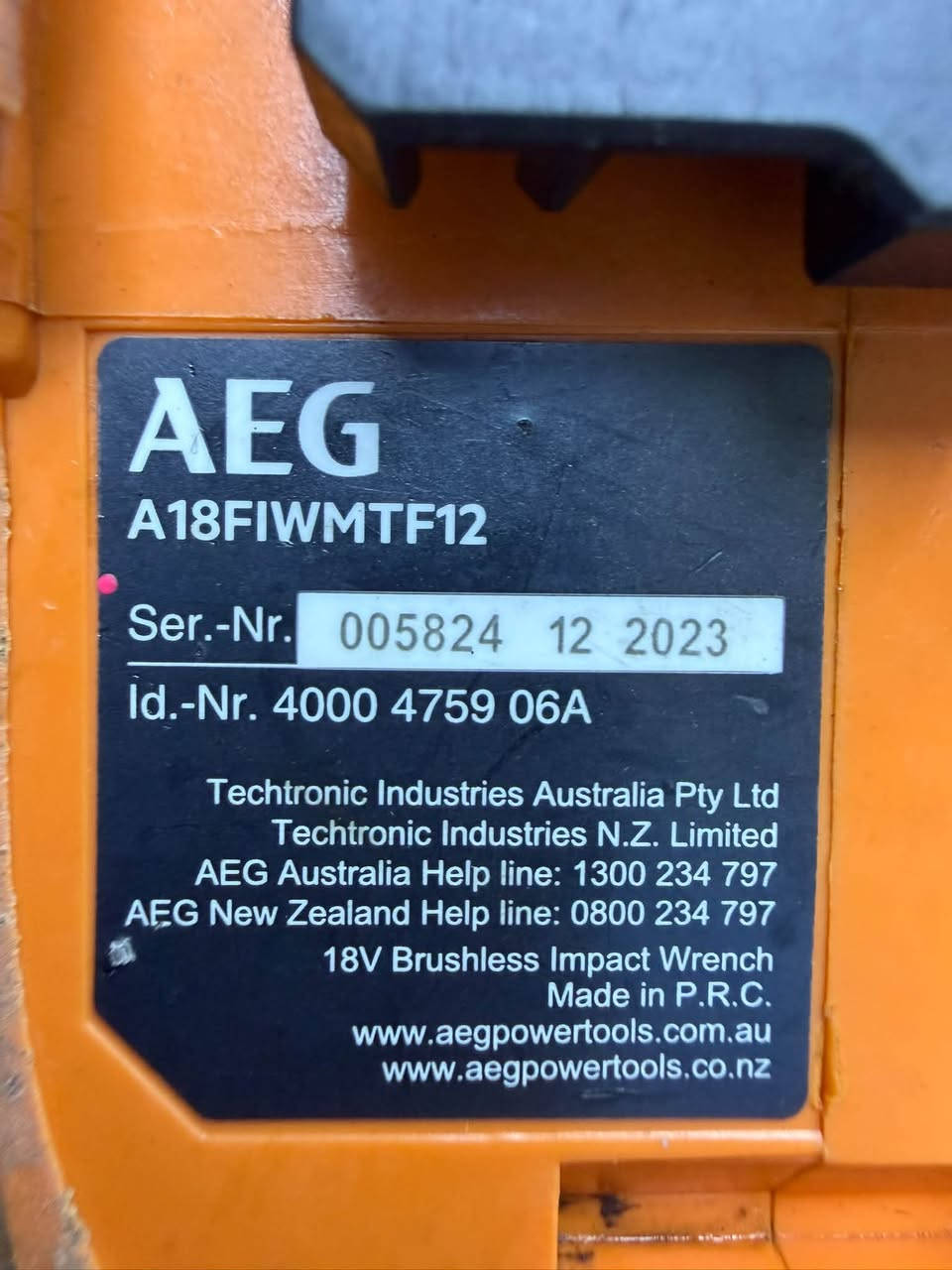 سلام عليكم اخوان
دريل لقمه AEG مستخدم 4 سرع نضيف متوفر فارغ او كامل
 
الشراي ايراسلني توصيل متوفر 

*********** واتساب

