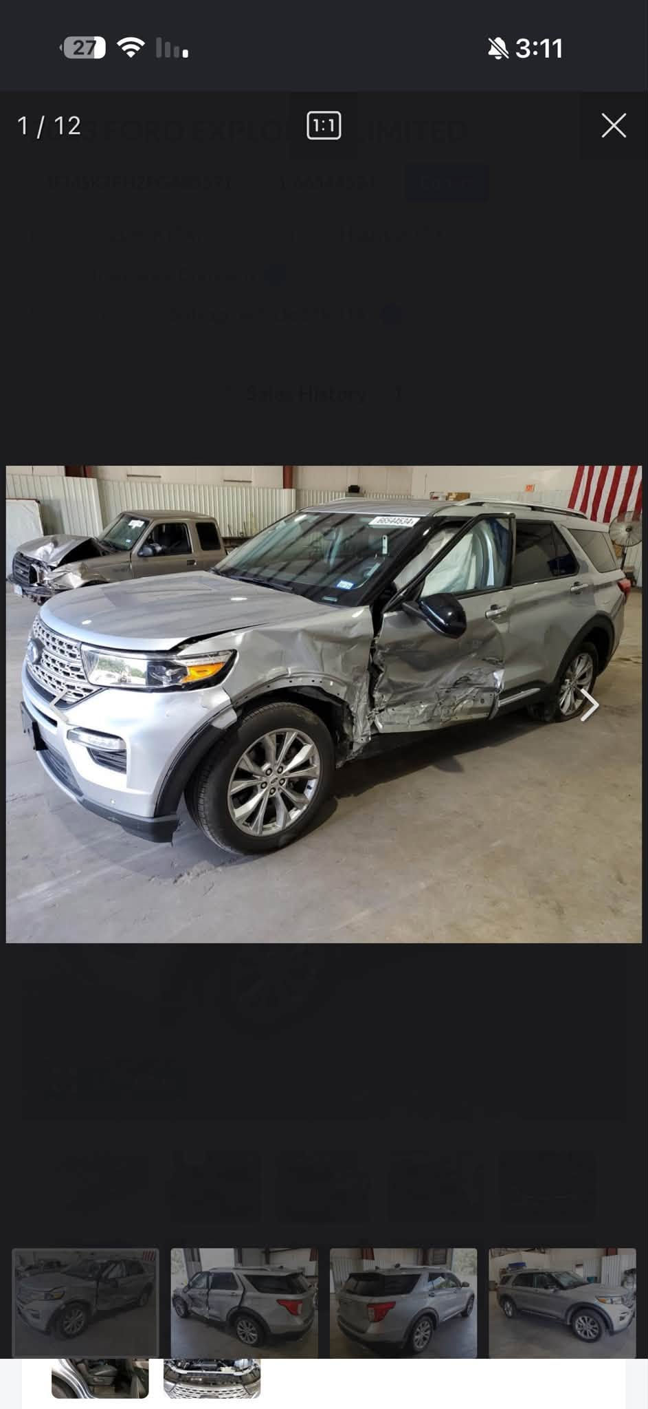 سلام عليكم
بيع مستعجل………..

Ford Explorer Limited 2023

مواصفات السيارة 

بصمة تشغيل 

تشغيل عن بعد 

محرك 2.3T

گير 10 سرعات

كامرات 360

بردات خلفية أبواب

انارة داخلية 7 الوان 

مري شفط 

نقاط عمياء 

مانع اصطدام 

تبريد مركزي 

صندوق كهرباء 

مصابيح امامية ليد

تدفئة وتبريد كشتات 

تدفئة ستيرن 

ابل كاربلاي 

كشن vip

ممشى السيارة 43 الف ميل

الضرر : جاملغ وباب جهة السايق مبدل بلادي نفس اللون بجم كبس امامي وخلفي ايرباك برده فقط سيارة مصفرة غير هذا حادث مابيها 

1FMSK7FH2PGA85591 .

سيارة مرتبة ومابيها نقص 

رقمها بغداد 

مكانها بغداد الدورة 

*********** متوفر واتساب

 

245$ورقة وبيها مجال

نص مكتوب في الصور:
- 1 / 12 3:11