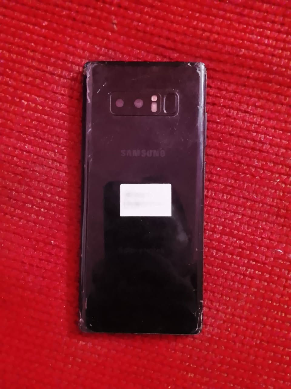 نوت 8 بلاص سامسون بي فطور بل كلاص فوك بضهر خلفي  فقط جهاز كله شغال مكفول من كل عطل سريع بل العاب كامرته تكنيك كله شغال مكاني اعظميه سعره 110 الف شراي يتصل عل رقم ***********
