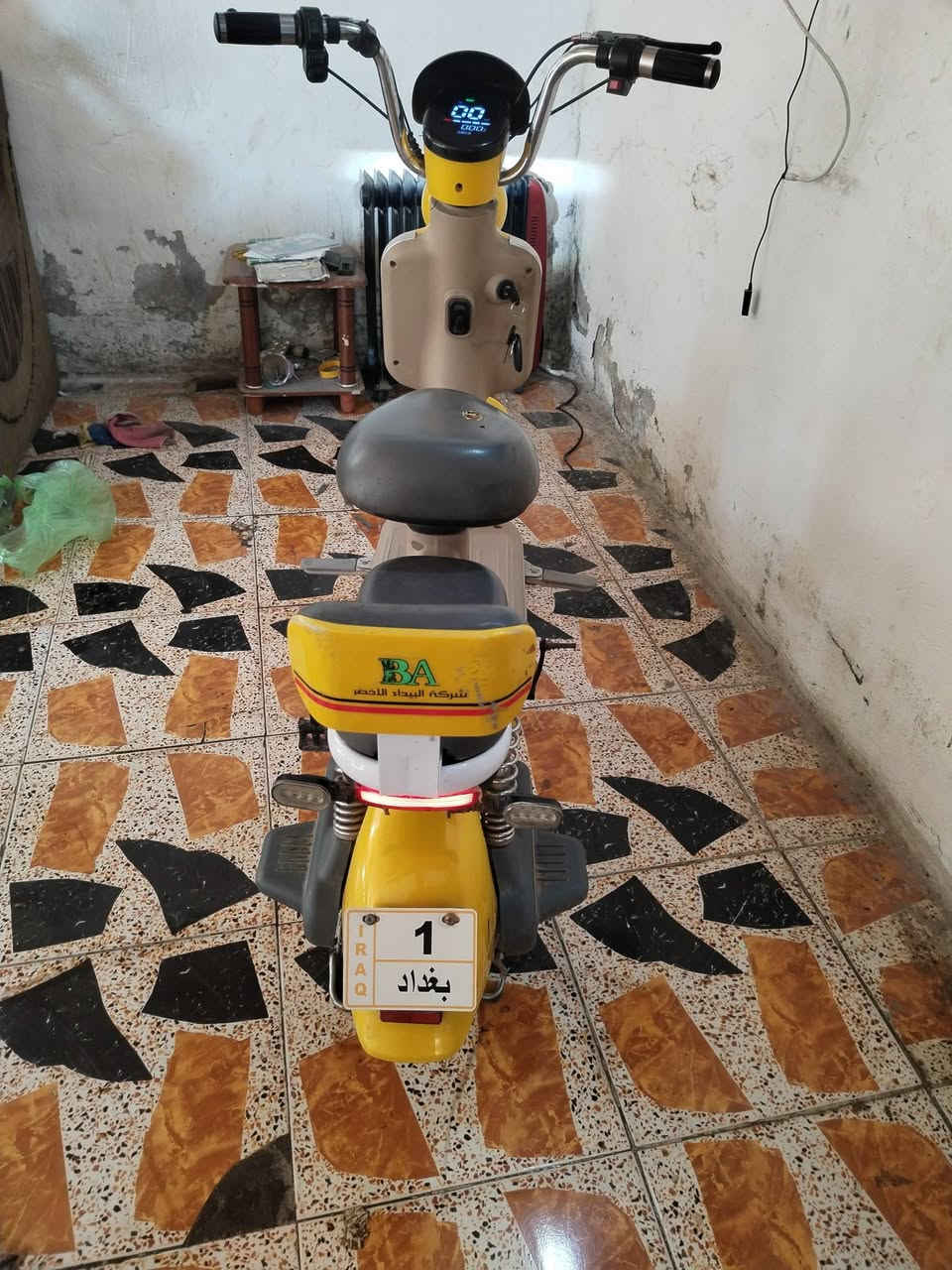 سلام عليكم دراجه شحن حجم ١٤ نضيفه بطاريات جديده السعر ٢٧٥ بغداد البياع اسويب تلفون ***********
