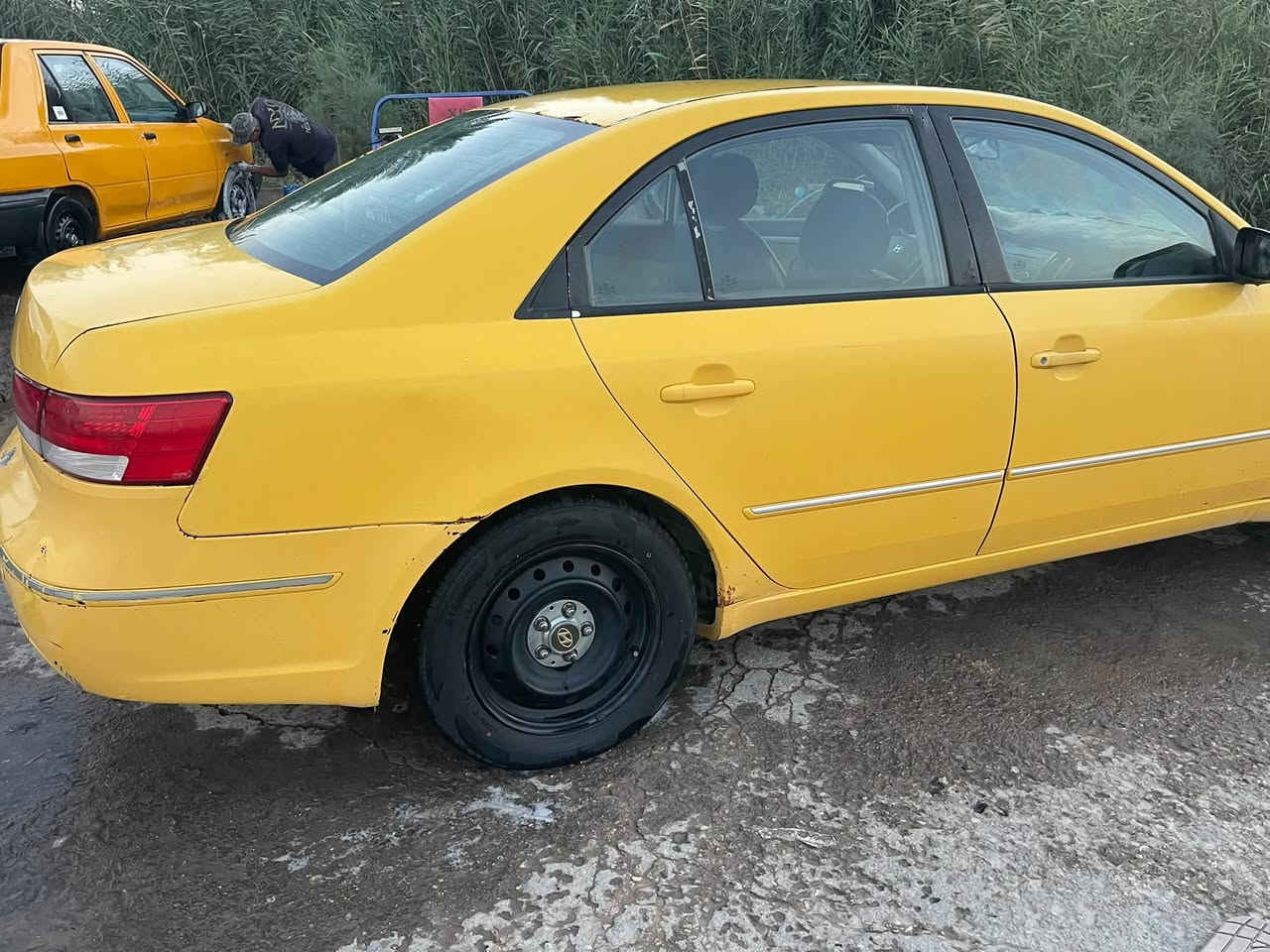 موديل 10 خليجي محرك 2400 فقط جاملغ خلفي ضربه ومصلحه منظومه تبريد جديده راديتر جديد  باسمي رقم بابل إنكليزي  مكانه ديوانيه السعر93 وبيه مجال ***********
