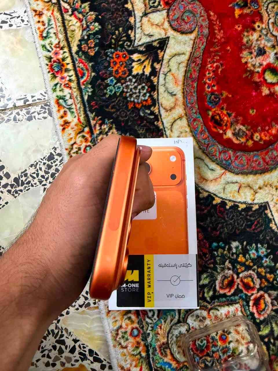 سلام عليكم
17 برو ماكس ايسم جهاز بعده جديد كارتون ويا 
بطاريتة 100 بعده  مشحون 60 مرة فقط مكاني بغداد 
***********
