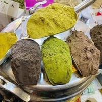 حنة علاجية • كرياتين وبروتين • يوقف التساقط