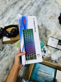 كيبورد k401 RGB  للبيع جديد ما مستخدم + يوجد توصيل جميع المحافظات  للا...