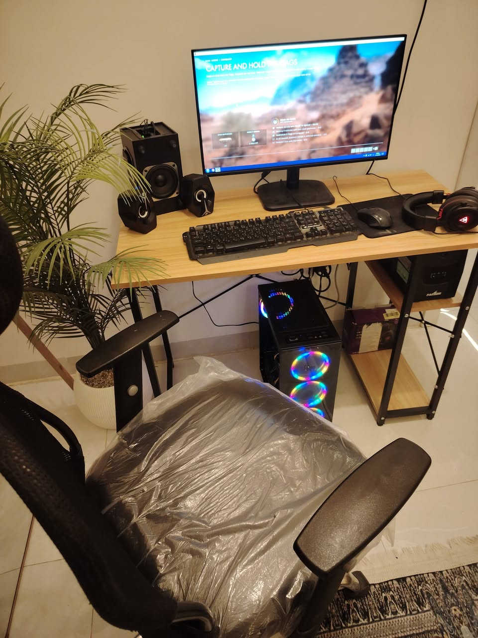 عندي هاي PC شكد تسوه اريد ابيعها كارت شاشه 1660
ومذر بورد قابل للتطوير كيكا بايت اريد ابيعها كتمله

ميز الي موضح بالصور
UPS فاربر
سمعات خارجيه
شاشه حجم ٢٨ msi ١٢٠ فريم
كيبورد
ماوس
مع حساب بيه أكثر من ٣٠ لعبه
مع كرسي جديد قبل يومين أخذته ب١١٥ الف

مكاني بغداد الأمين
***********
