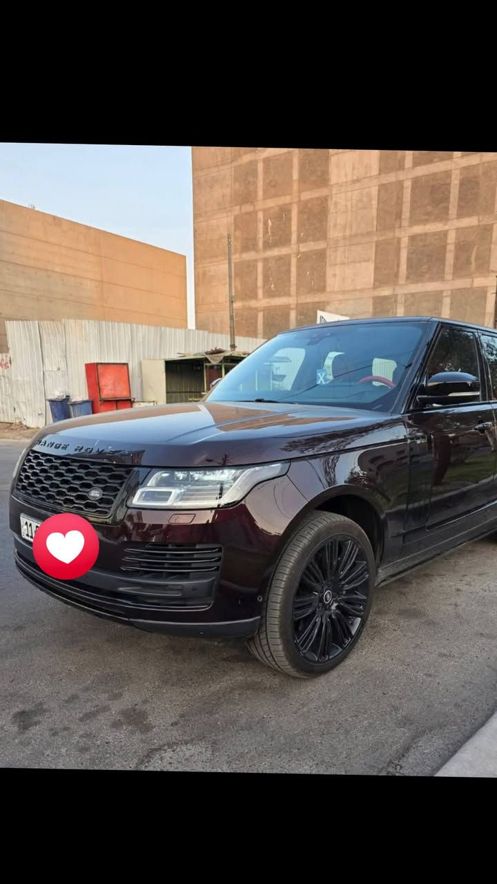 Range Rover
Autobiography VIP
2020
 
V8 Supercharged
 🇬🇧🇬🇧🇬🇧
رانج روفر 
فوك اوتوبايغرافي Vip

الموديل ـ 2020
 رقم بغداد مميز 
عداد المسافة ((  80  )) الف كيلو  فقط

لون كرزي مميز 
بلاك ادشن اصل 
داخل احمر مميز ايضا 

مغلفة طبقة حماية PPF 

وكالة المانيا ضمان دولي  

السيارة كفالة عامة شرط كفاله من
البارد و تكحيل و شرط الدعاميات بدون صبغ 
كير مكينه ميكانيك كفالة ..
 
المواصفات 🇬🇧🇬🇧
♦️ المحرك ـ 8  سلندر سوبر جارج
♦️ قمارة شامواه 
♦️ دوسات كهرباء
♦️ ابواب شفط 
♦️ كامرات ٣٦٠ درجة 
♦️ رادار 
♦️ مساج 
♦️ فول مواصفات 
ميحتاج اكتب اكثر 

تسأل على السعر 

اتصل او راسلنا واتس اب 

مكان السيارة بغداد زيونه
وبأسمي تحويل ثاني يوم ***********
