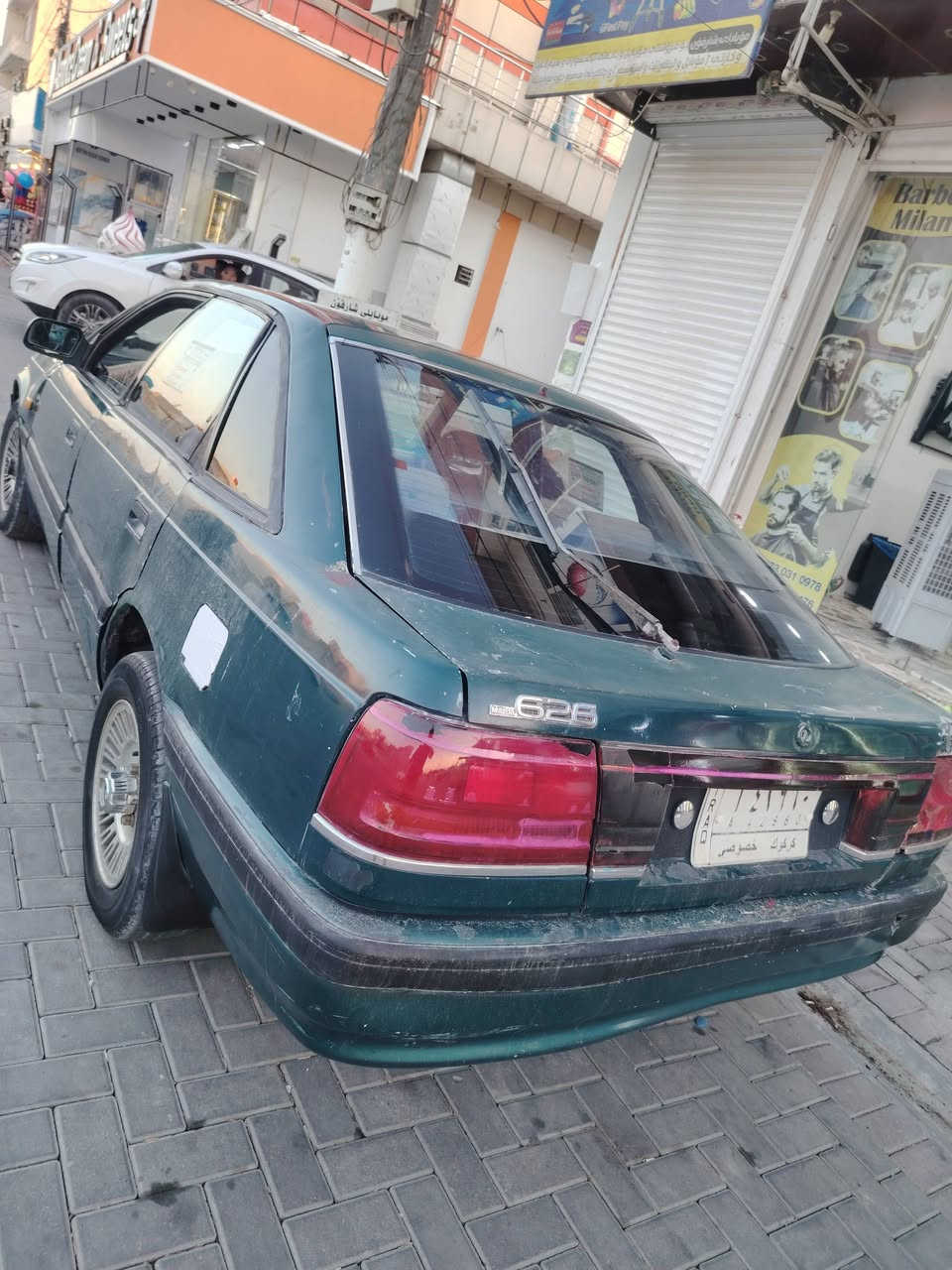 مازدا 626 موديل 1991
سياره بشرط كير ومكينه
نظافه ممتازه مابيه اي عيب
سياره جاهزه أخذه وسوق
شراي اتصل بس تعامل لا تتصل
مكاني كلار _ سليمانية
***********

نص مكتوب في الصور:
- مليك السيارات