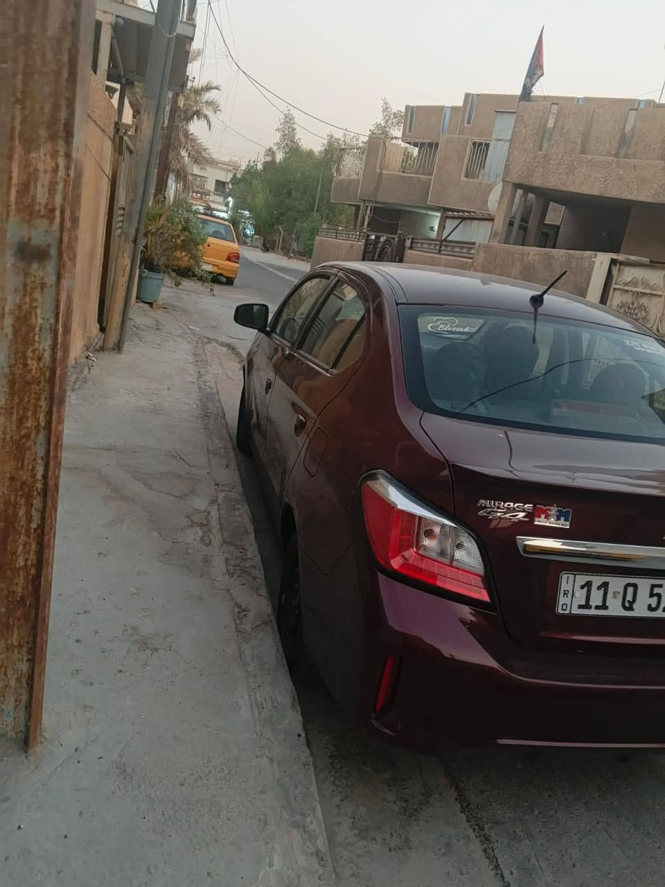 للبيع ميتسوبيشي ميراج

موديل 2024
حادث بس بارد بالجاملغ الامامي الايسر
 كما موضح بالصورة والسيارة بدون صبغ وبدون تبديل

ماشية 57 الف ميل.
 
السيارة جدا نظيفة وبالحقيقة احلى من الصور.

سعرها 100 ورقة بيها مجال بسيط للجاد.

سنوية بأسمي وتحويل ثاني يوم.

مكاني بغداد.
للاستفسار: *********** - محمد ابو رفل

مكلف بالنشر*
