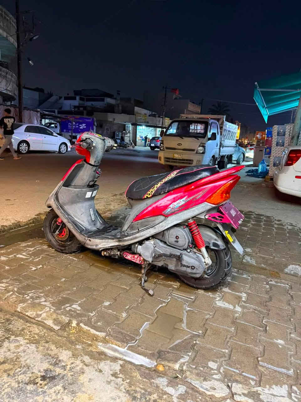 دراجه ماكس عدله للبيع
بيها كلجات امامي خلفي رياضي 
شيال RGS كرزي 
قبغ عمبار كرزي 
يدات NSY يتعلن يتنصن 
صدر شبيه القزم 
قطره جمسي 
قاعده + ايطار RGS 
دراجه مكينه بلاديه برغي ما مفتوح منها اكفلها حته من البلك مكاني بغداد جديده 
تصل بي واتساب ***********
