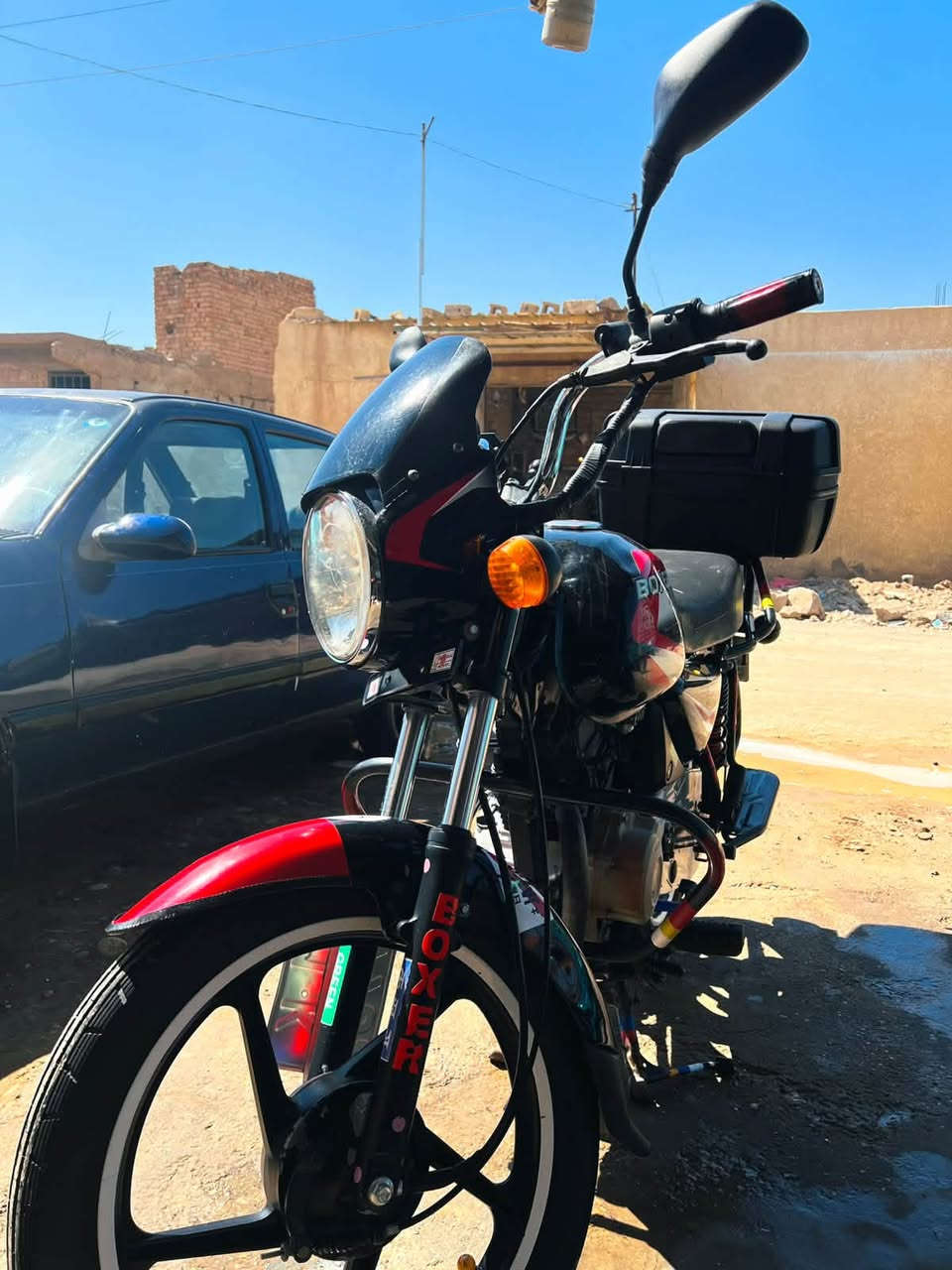 دراجه بوكسر 2021مرقمه بغداد ب اسمي للبيع مكاني بغداد الراشديه 
هذا رقمي ***********
مامتواجد عل فيسبوك
