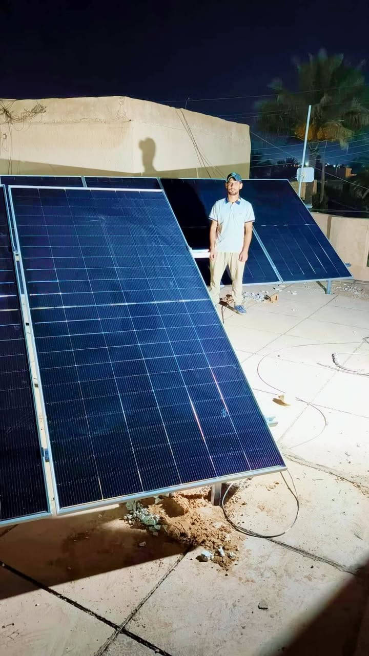 منظومات جديدة تنظم إلى عائلة منارات المدينة للطاقة الشمسية 
تم ولله الحمد تنصيب منظومات طاقة شمسية عدد2 سعة 20امبير ليلي 16 امبير ليلي في قضاء #العلم
للعم #تحسين_الغنام 
وللدكتور #عطية_عبد

#البيع_بالنقد_والاقساط
​🔥العروض مستمرة والأسعار تنافسية و الأقوى في السوق💯

مكتب #منارات_المدينة_للطاقة_الشمسية خيارك الامثل للطاقـة المتجددة ☀️ ودّع انقطاع الكهرباء نهائياً ☀️

​📞 للحجز والاستفسار:
​ المهندس حسن الجبوري 
📱 [ *********** ]
📱 [ *********** ]

الفني Hatem Alwird 
📞(***********)

​📍الفرع الرئيسي مــنارات الـمـدينـة   [  صلاح الدين- تكريت- العلم- عمارة الضامن - مقابل مجمع د. احسان الساري ]

 #طاقتك_المستدامة....#اختيارك_الذكي
