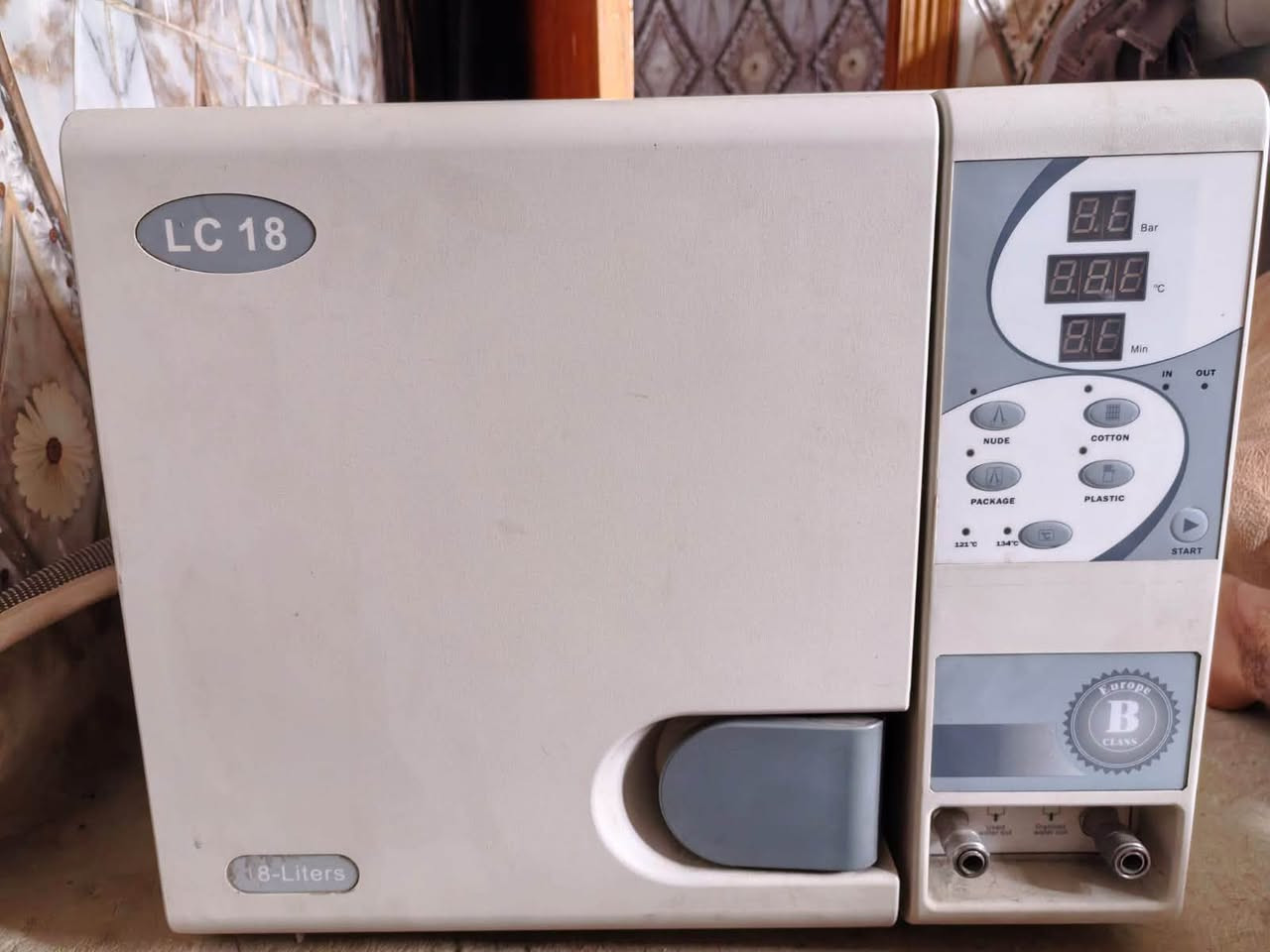 اوتوكليف كلاس B ١٨ لتر للبيع كربلاء
السعر مليون و٦٠٠
***********
