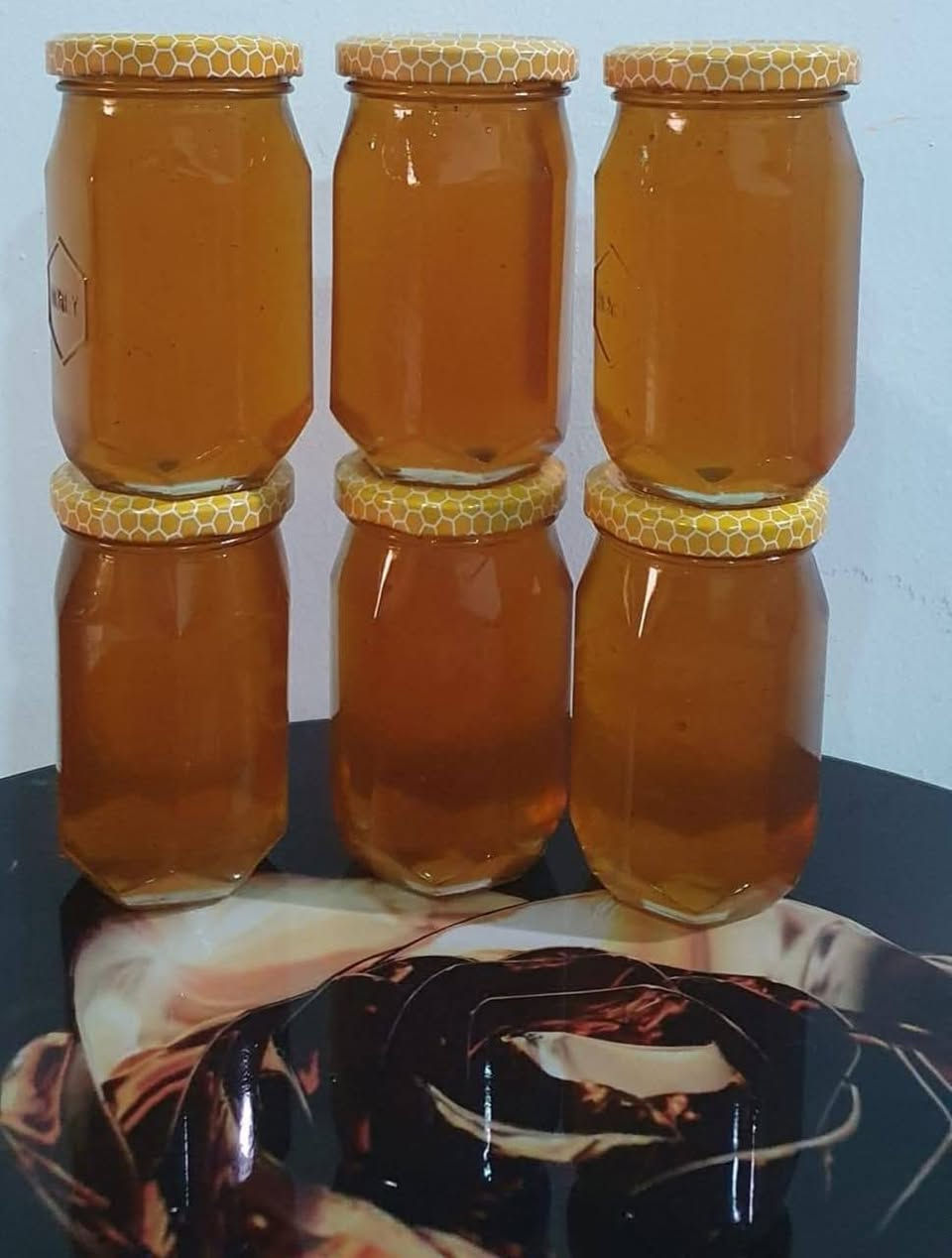 🍯 عسل الجيلاوية - AL-JILAWIYAH HONEY 🍯
طبيعي فاخر 100% 👑

عسل بلدي أصلي من مناحلنا الخاصة في بابل - بدون إضافات وبدون مواد حافظة
من خلايا النحل مباشرة إلى مائدتك ❤️

✨ فوائده:
🔸 يقوي المناعة والطاقة
🔸 طبيعي 100% مضمون
🔸 طعم لا يُنسى

💯 ضماننا: مو طبيعي؟ لك حق ترجعه وتاخذ فلوسك!

📍 العنوان: بابل - المسيب - الجيلاوية - عمود 73
📞 للطلب والاستفسار: ***********
🚚 توصيل لمسيب 

#عسل_الجيلاوية #عسل_طبيعي #عسل_بلدي #عسل_بابل #عسل_اصلي #منحل_المسعودي #عسل_فاخر #منتج_عراقي

نص مكتوب في الصور:
- طبيعي 100% بدون إضافات بدون مواد حافظة ضمان جودة / سعر مناسب ضمان الاسترجاع مو طبيعي؟ لك حق ترجعه وتآخذ فلوسك! عسل مغربج عسل النسور عسل مسنير عسل التحلي بابل - المسيب - الجيلاوية عمود 73 ***********