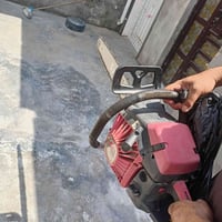 ماطور قص أشجار • مستعمل قليل • كامل ملحقاته