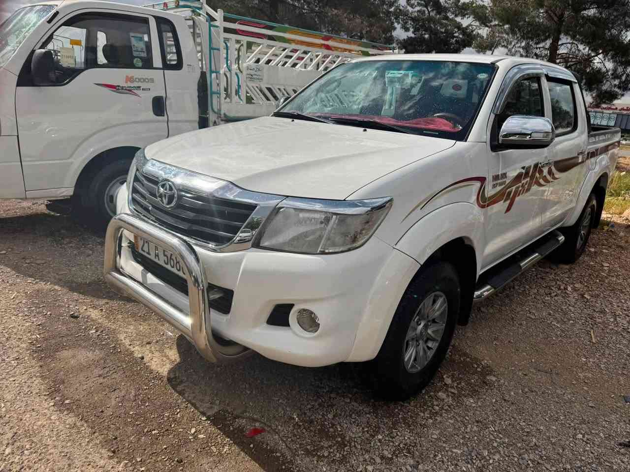 سلام علیکم  تویوتا هیلوکس  4x4  مودیل ٢٠١٣ مکفول کفالە عامە سنوی جدید بسمی
١٦٠ماشی کل مکفول سیارە مکان سلیمانیە
***********
***********

