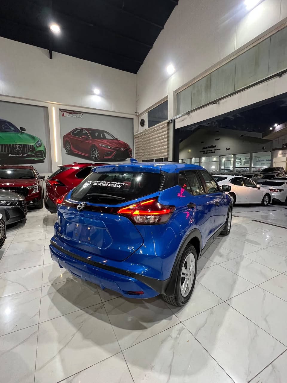 📌 ملاحظة: يوجد عندي كافة أنواع السيارات 🚘🔥
🚘 نيسان كيكس | Nissan Kicks

📅 موديل 2023
🔢 تترقم شمالي
🛠️ بدون حادث
🔧 فقط جاملغات أمامية – سرقة بأمريكا
🚫 بدون إيرباك

💰 السعر: 110 ورقة
بيه مجال 

📞اتصال: ***********

واتساب: ***********
شرط الفحص

نص مكتوب في الصور:
- COURTESY RENTAL CAR COMPLIMENTS OF GASTONIA NISSAN
