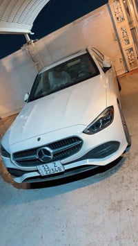 مارسيدس ٢٠٢٤ 300c ماشي ١٧km رقم بغداد ب اسمي  سياره فول مواصفات داخل ا...