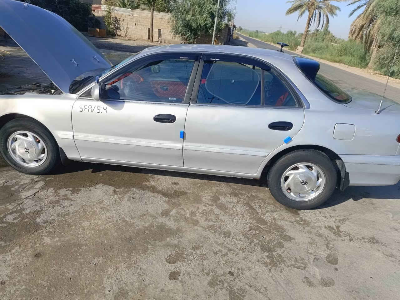 سلام عليكم سياره اللبيع سوناتا موديل 94 سياره مال جناي تدفئه تبريد شغال محرك حاويه شرط داخل حلو احلا من البصوره مصبوغه حزام بدون كهربائيات كلهه شغاله كير اتو رقم بغداد الدولي سنويه ل29 شرط التحويل هزه جديده كلشي جديد وشغال الشراي يتصل *********** الاستفسار
