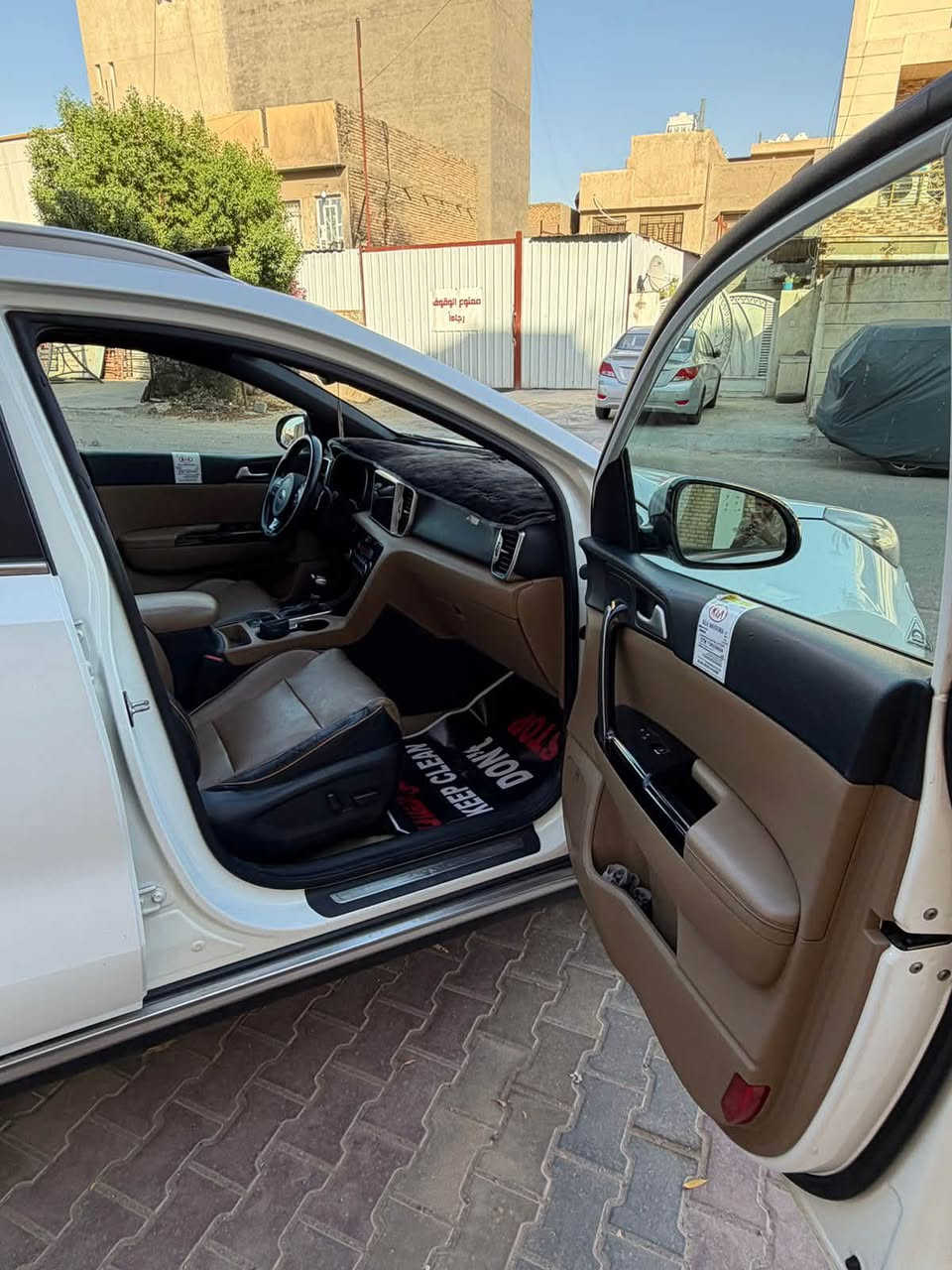 السلام عليكم  سبورتج   جيتي لاين موديل 2019  بانوراما كشنات  كهرباء  شاشه  مري.  شفط   صندوق كهرباء 5ويل كب.      رقم بغداد ***********  مكاني بغداد  ماشية 100

