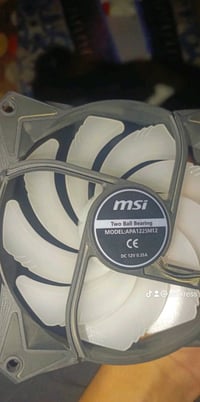 مراوح للبيع اول msi  ب10 وثانيه كيم ماكس ب10