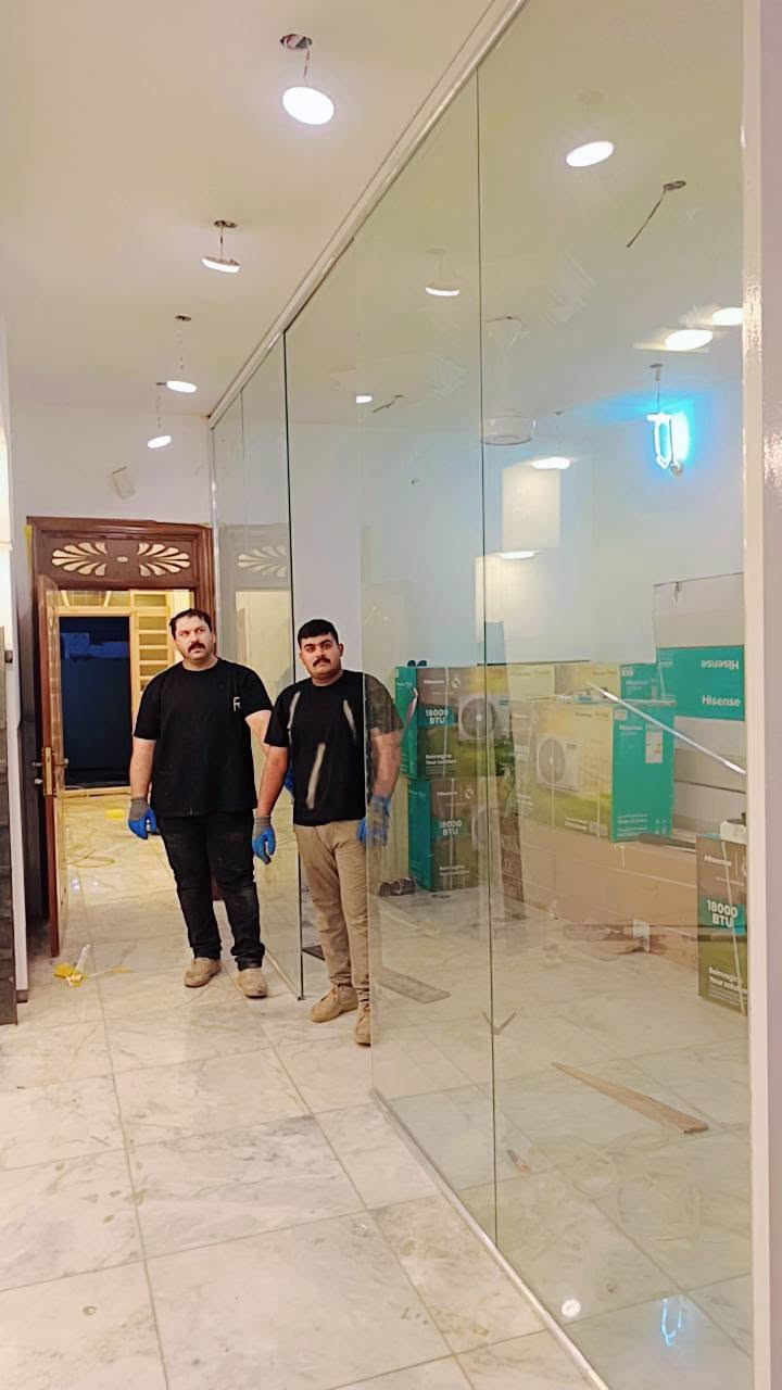 زجاج سيكوريتي • واجهات المنيوم جي 60 • ابواب كهربائية