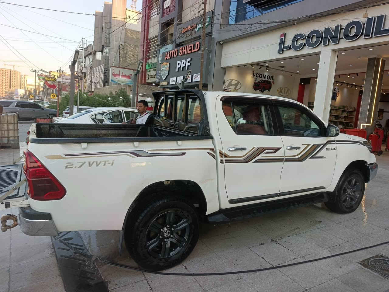 لبيع هاي لكس فحل ٢١ ساز بغداد الماني سعر ٢٧٠ بيه مجال لشراي ***********
