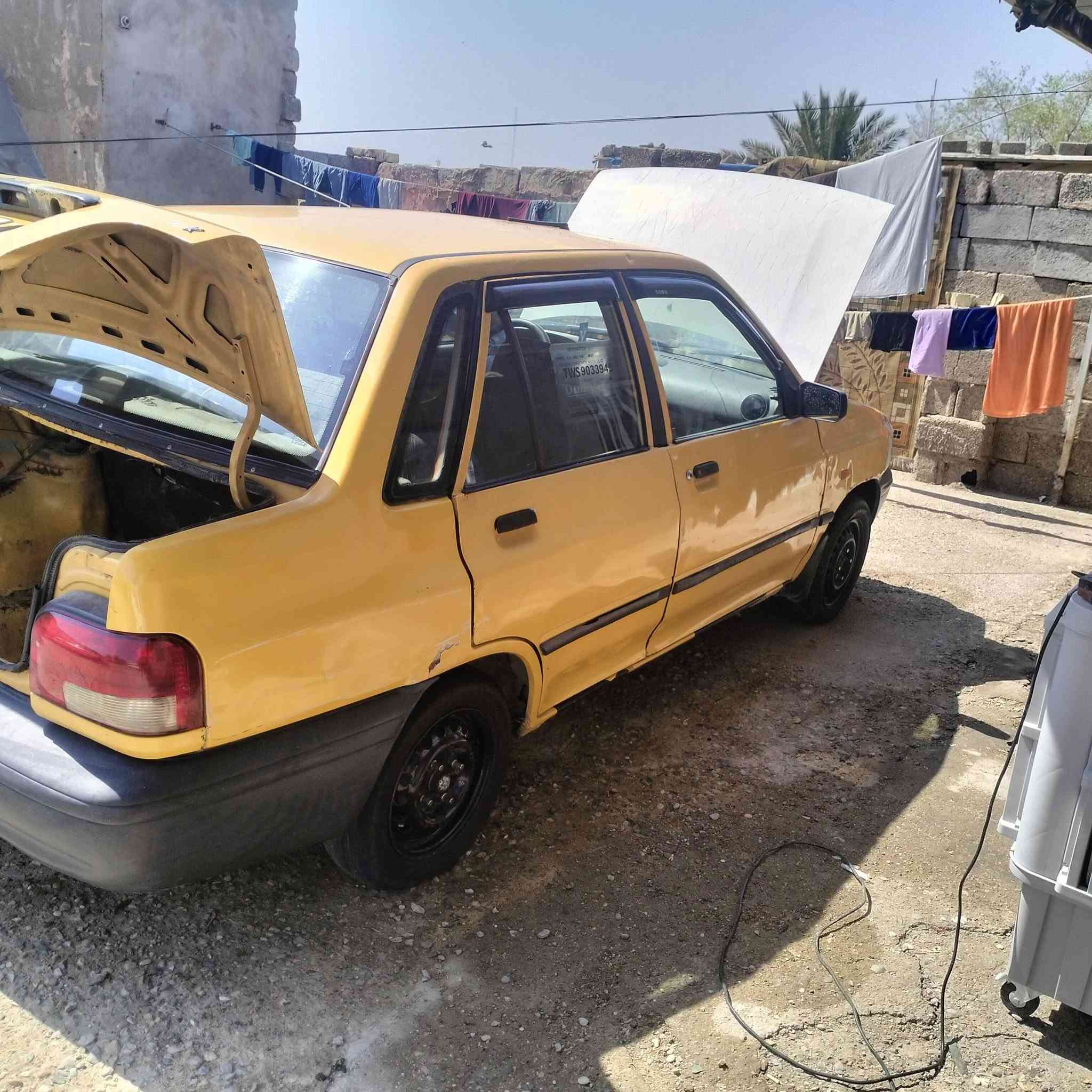 السلام عليكم سايبه للبيع 12 مكينه برايده مكفوله كير مكفول شاصي واحد بي لحيم شويه تايرات نص عمر السعر 22 بيهه مجال. رقمي ***********
