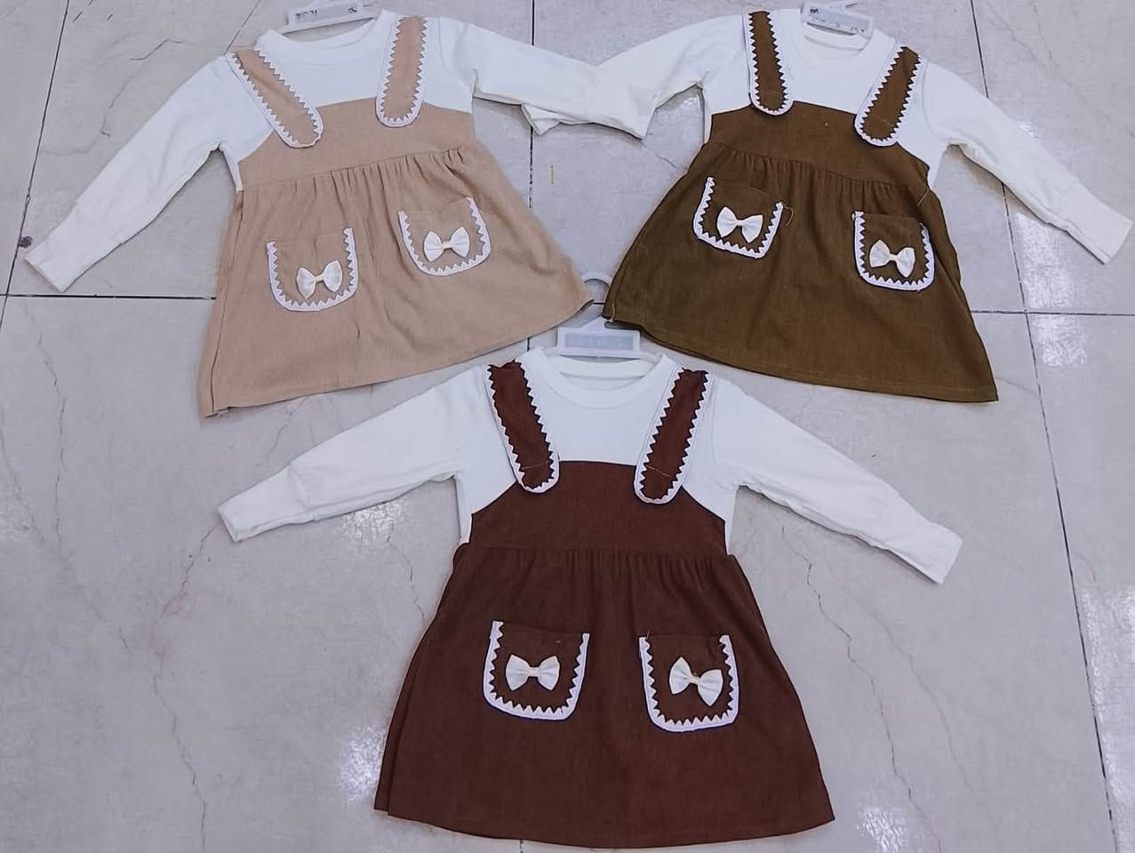 بدله بناتي قديفه L, XL, 2XL  تلبس من 6أشهر إلى 2سنه سعر الدرزن 35 الف
