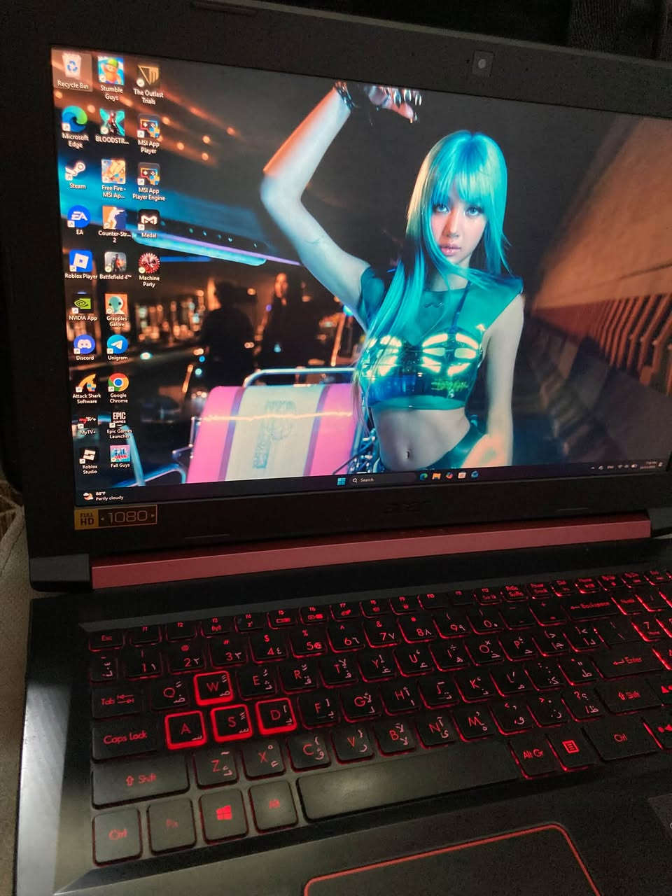 ايسر Nitro • GTX 1050 4GB • رام 16GB