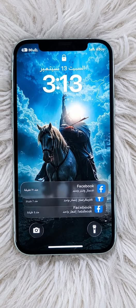 آيفون ١٢ عادي شرق اوسط نظيف كلش مامبدل اي شي بيه فقط البطارية معلايه بالحاسبه دبل شريحه ذاكره ١٢٨ السعر ٣٢٥ وبيه مجال بسيط الشراي يتفضل خاص وبالخدمه #مكاني نجف
