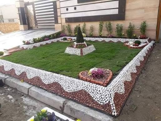 ديكورات حدائق • ترتيب حديقة • زرع ورد وثيل