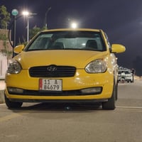سيارة اكسنت دبدوب 2009 هيئة غرامات صفر ضررها بالجاملغ الورا بدون دواخل...