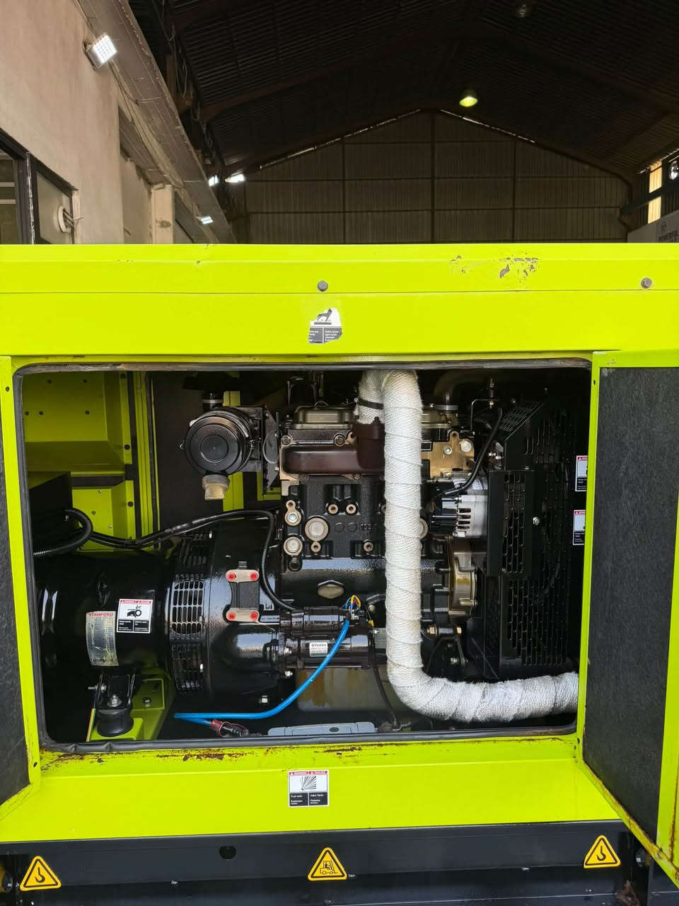 Perkins 
30KVA
30 hours 
***********
***********
