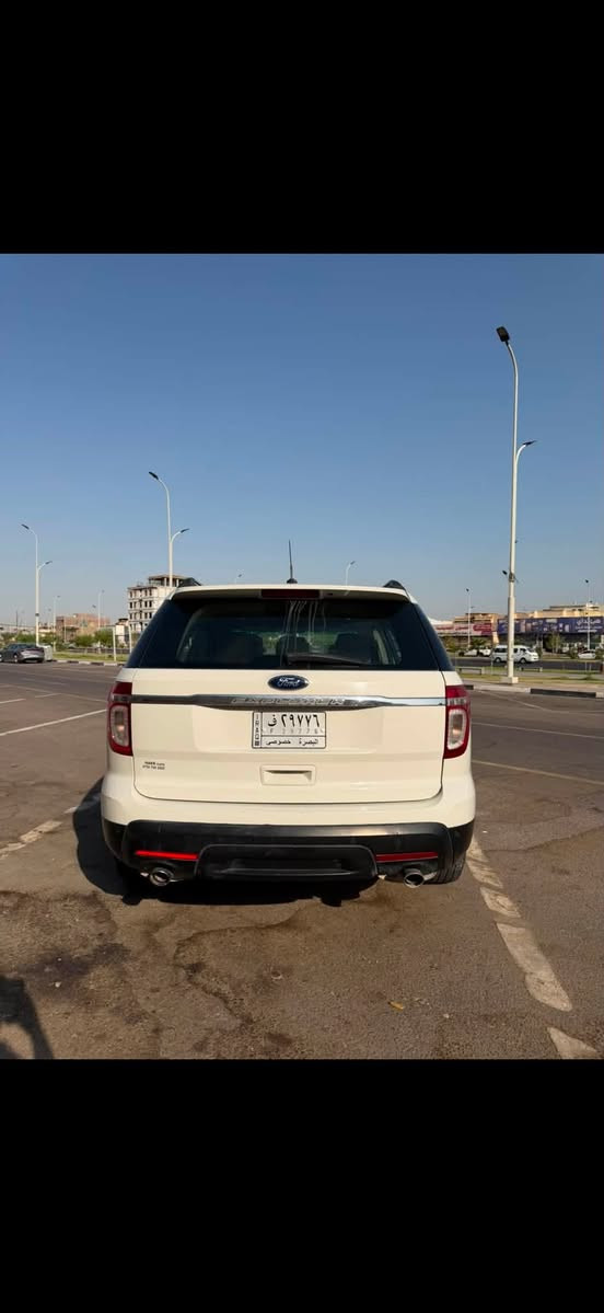 للبيع
فورد اكسبلورر 2012 xlt خليجي وكالة niva العراق
السياره على ايدي من الوكاله
سنويه بأسمي
رقم بصره
ماشيه 115 km حقيقي
7 راكب 
تبريد 3 قطع
محرك 6 سلندر 3500
مكفول شواصي ولغود وتكم ودواخل
السياره ليبل واحد قطعه وحده صبغ

حادثهه 
طرف البنيد نضرب عندي وصبغت البنيد
الباب خلف السايق بارد ما مصلح

السياره اي نقص ما بيهه
تخم تاير جديد
صدر جديد 
باتري جديد

مواصفات 
تحكم تبريد تدفئه خلفي
تحكم ستيرن 
شاشه صغيره
كرسي سايق كهرباء 
حساسات خلفيه 
كشنات قماش مو جلد

سعر 150 وبي مجال قليل
تحويل ثاني يوم مشروع وطني 
للتواصل ***********
