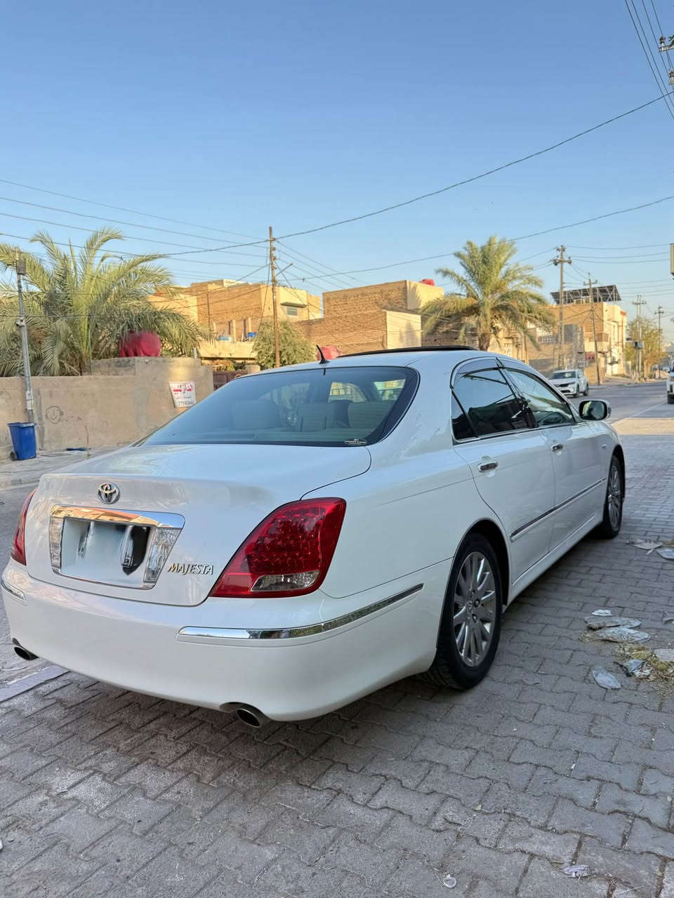 سلام عليكم 

ماجستا 2005 فول 
رقم نجف انكليزي قرار 102 مداور ثاني يوم 
مشط ستيرن وABS شغل فاضل عيدان 
السياره كله مشتغليها فقط الدشبول باقي شغل الامارات
حجرات السياره البلادية موجودة 
حتى يدات الاشاره والماسحات محوليهن 

فتحة سقف 
اشاير بالمري 
مري شفط 
جنطة شفط 
5 بصمات 
ترحيب 
لايت متحرك 
ستيرن كهرباء
كشنات كهرباء 
كشنات ميموري
فول تحكم ستيرن 
تبريد قطعتين ثلج 
وبيه بيه هواي مواصفات 

مكان السياره النجف 
⭕️⭕️⭕️⭕️⭕️ سعر السياره 160 وبيه مجال 

*********** النجف, العراق
