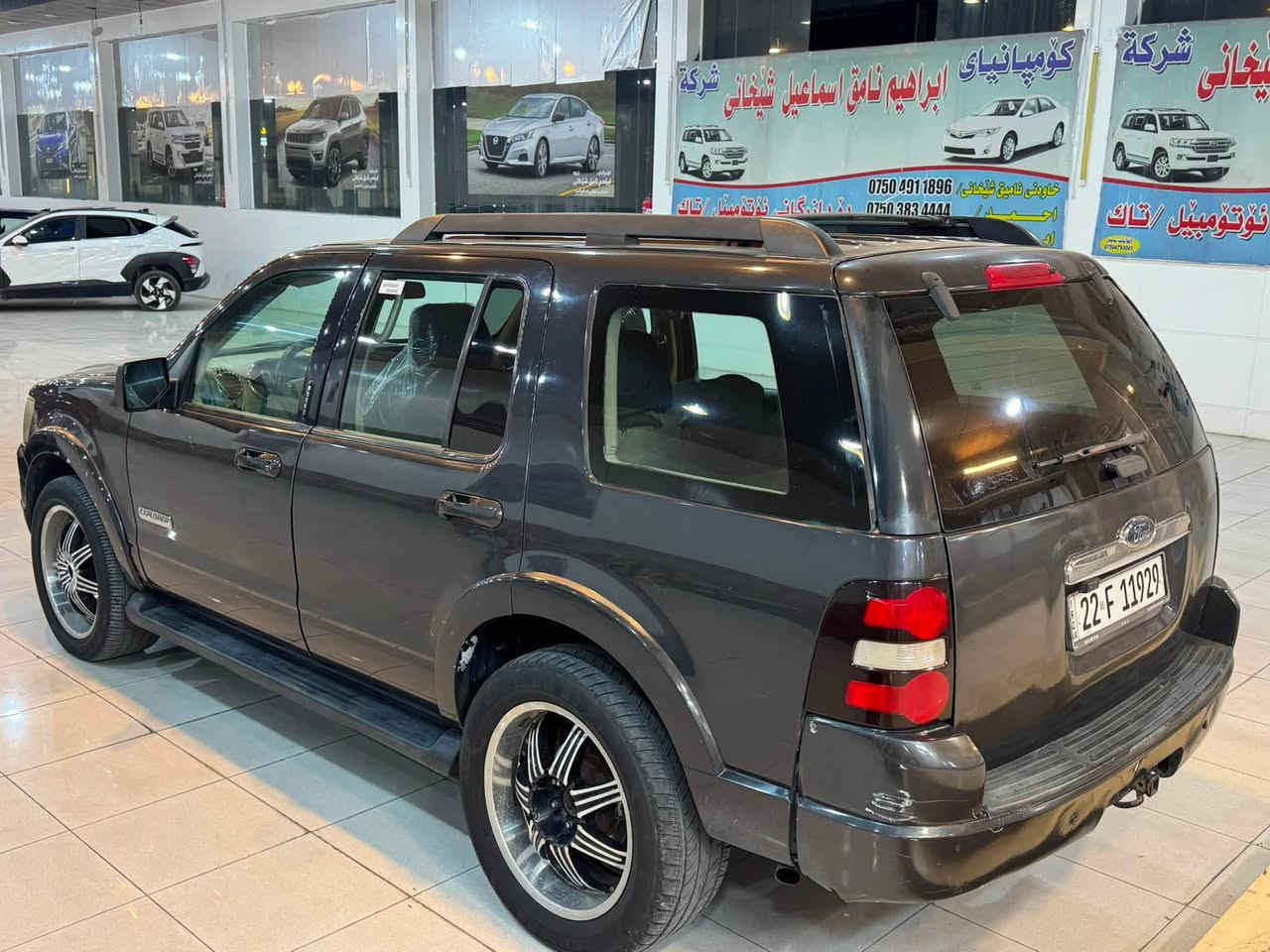 فورد اكسبلور موديل 2007
السعر 77 وبيه مجال قليل

السيارة 7 راكب

رقم اربيل 

محرك كير تبريد كله شرط 

عنوان أربيل 

***********

***********
