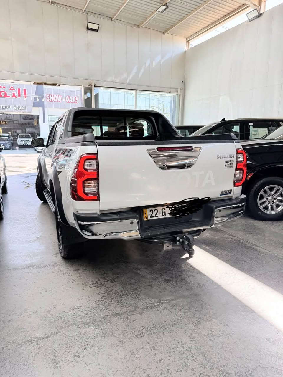 سلام عليكم بيكم هايلوكس TRD ساز 2024 ماشية ٦١ الف كم سيارة جديدة جداً رقم اربيل تحويل مباشر مكفولة من الصبغ بيهة رصعتين صغار مسحوبات pdr بلجهاز صور السونار مع المنشور جاهزة بدون اي نقص 

السعر.  ٣٥٨ وبيه مجال بسيط
موقع السيارة بغداد معارض البياع
***********

