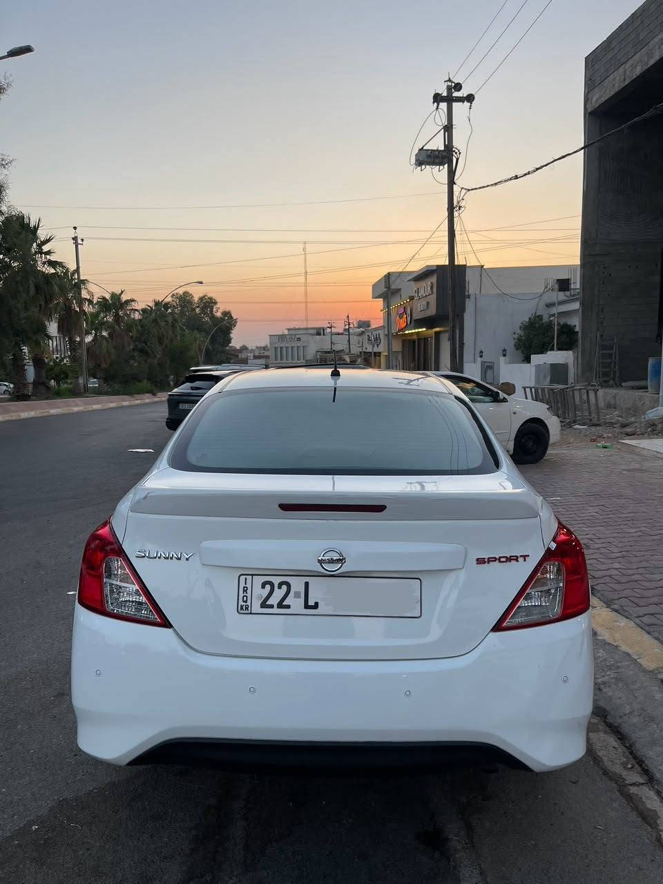 سلام عليكم نيسان صني 2024 
فوول مواصفات 4 جام كهربائي و يده نيكل تبريد مركزي(تبريد خلفي) شاشه ايباد و كامره خلفيه مع حساسات خلفيه بالدعامية ويل نيكل و تايرات جديدة تاخم صدر جديدة ايشاره بالمراية ودبل گيچ و بجم نيكل  

سنوية و هزه جديدة لحد 2031 رقمها اربيل دولي جديد بيها كاعيات بلادي و سبير بلادي مابيها اي نقص ماشي 90 الف كيلومتر  و بيها شبر بارد بالجاملغ الخلفي بدون صبغ و بدون تبديل سعرها 116و مجال 

عنوان السياره كركوك *********** او *********** واتساب و هاتف متوفر السليمانية, العراق
