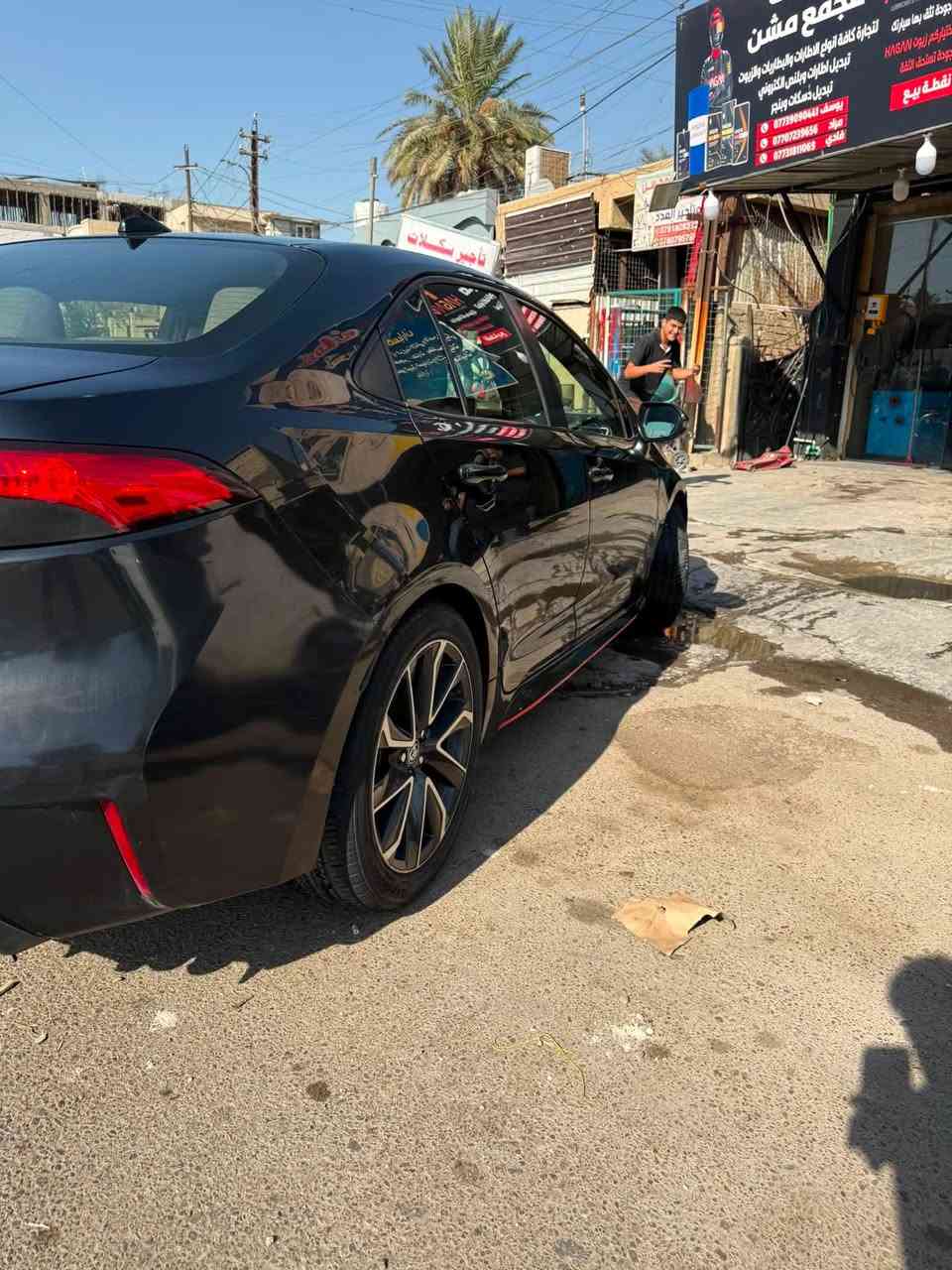 كورلا موديل 2020  SE للبيع محرك 2000
السياره فئة سبورت 
كير 10  نمر 
بصمه 
تخم تاير جديد 
بطياريه جديده 
صدر امامي خلفي كله مبدل جديد 
كير محرك شاصي  كله مكفول 
تبريد ثلج 
الحادث مثل مموضح بلصور صور الحادث موجوده وصور التصليح هم موجود بلمنشور واكو ملاحظات يعني رصعات خفيفه بلصندوك 
السياره باسمي تحويل ثاني يوم رقم بغداد رقم الجديد 
السياره ماشيه 117,٠٠٠ ميل 
السعر 134 ورقه وبيها مجال للشراي 
للتواصل ***********
