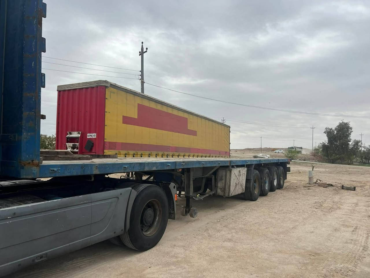 عربانه اوربيه 13.60جاهزه للعمل كهربائيات هواء جديد 
مطبخ ثلاجه جاهزه من كلشي مكانها الفلوجه سعر55بي مجال رقم صاحبها ***********
