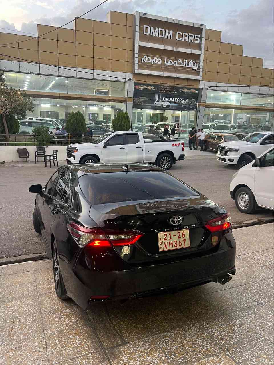 Toyota Camery model 2024
4 parcha sbx be dale be irbag
*********** زاخو, دهوك

نص مكتوب في الصور:
- 4T1C1AK4RU2465671. Lot: 82528755Full check this VIN!Remove VINVehiclescarsbidshistory.com